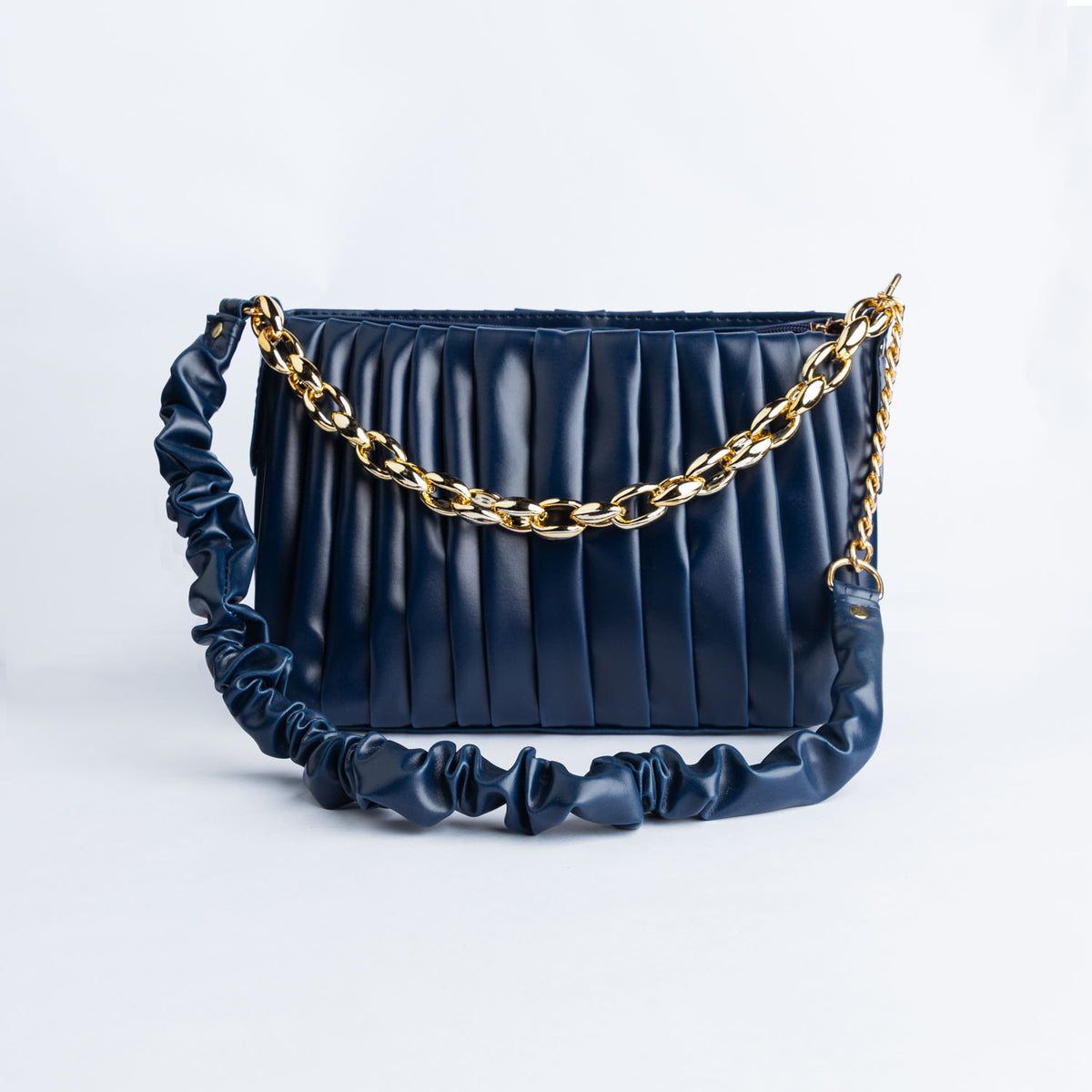 Blue Formal Hand Bag