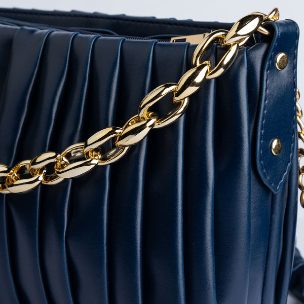 Blue Formal Hand Bag