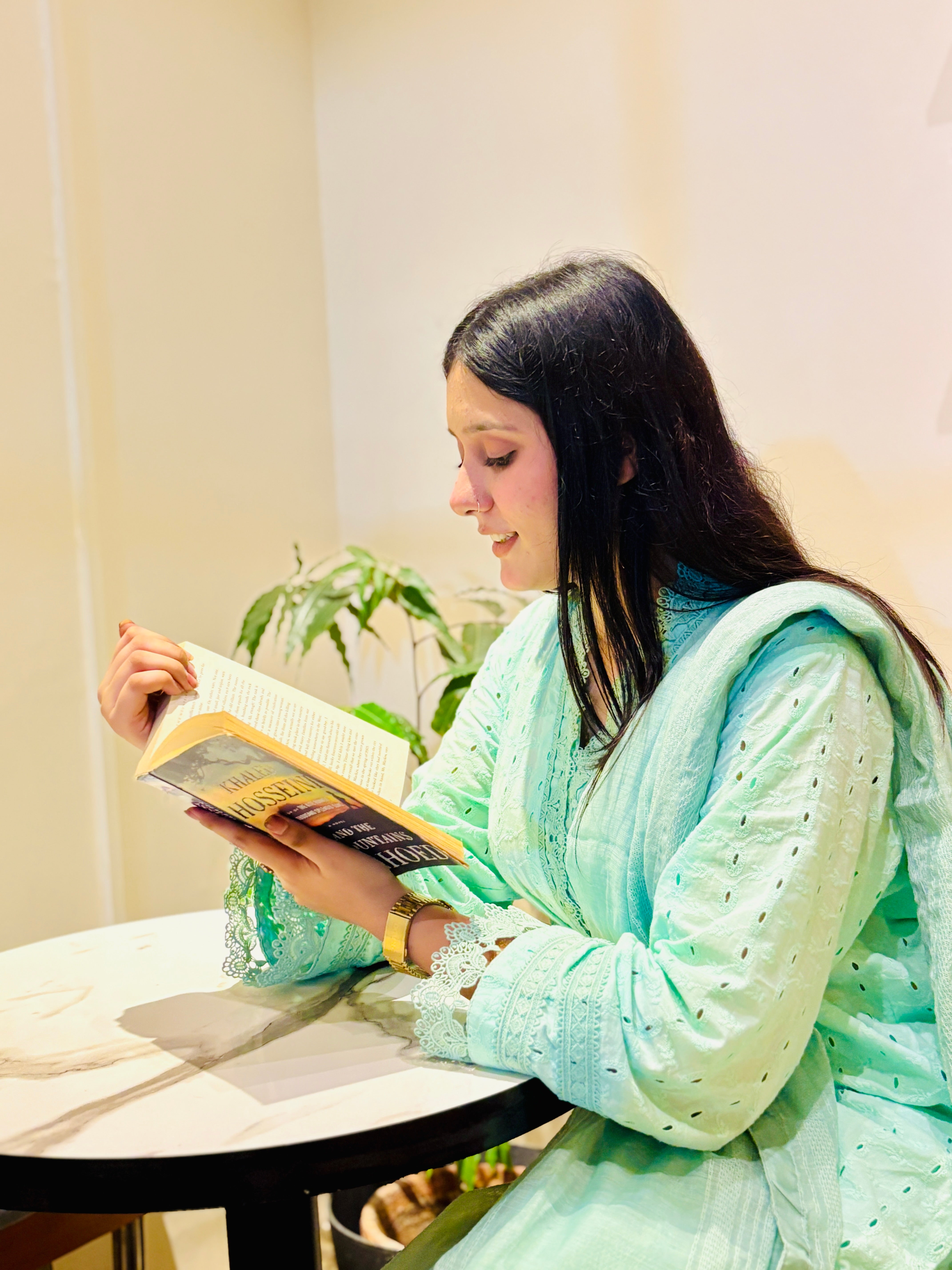 Close-up of lace and embroidery details from BEBANO’s Nehr-e-Noor festive outfit.